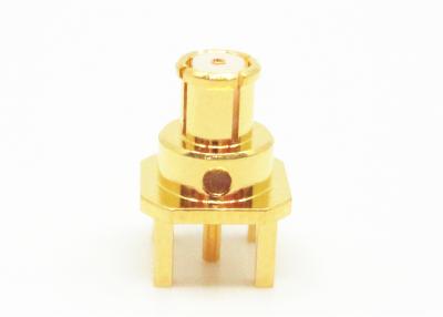 China SMP-KHD9 Female Coaxial SMP RF Connector With Microstrip For PCB Mount for sale