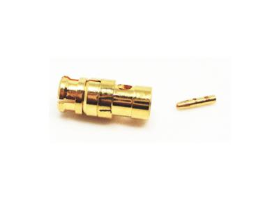 China Straight Female SMP RF Cable Connector For Microwave for sale