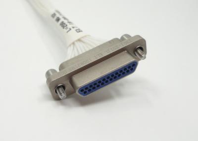 Chine Connecteur micro rectangulaire miniaturisé par connecteur de 25 séries des goupilles J30J avec le câble de 200mm à vendre