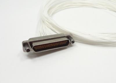 China Receptacle Miniaturized J30J Series Connector 37 Pins Rectangular Micro D Connector for sale