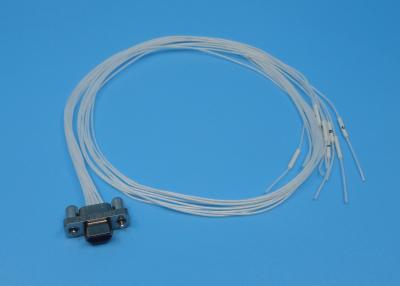 China 500 Cycles Durability Rectangular J30j Connector With 500mm AFR250 White Cable for sale