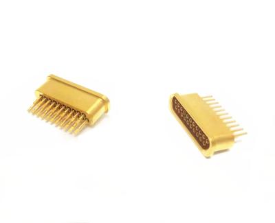 China Aluminum Alloy Hermetic Socket J30J Series Connector Gold Plating for sale