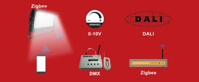 IP67 5 Years Warranty, Free Replacement. Outdoor Waterproof 1200W LED Flood Light for Arena Tennis Basebal Field Court Golf Course
