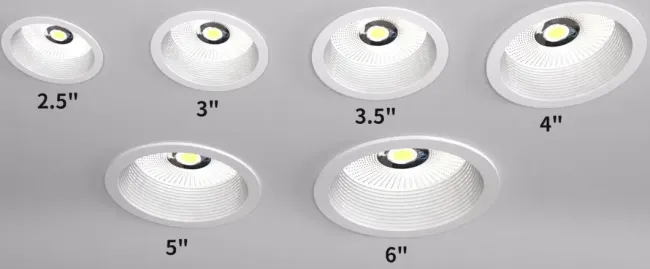 ODM OEM Indoor Recessed 2.5 Inch 10W 15W 20W 30W 40W IP44 LED Homeusage Light LED ceiling Spot Light Milky Cover SMD LED Downlight Luminaires LED Down Light