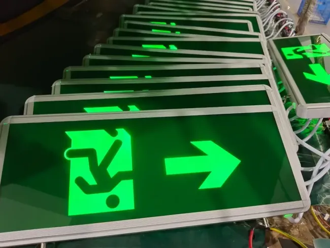 Factory Price IP43 AC85-265V 3W LED Emergency Light for School Hospital Subway Train Stations Shopping Center Supermarket Airport Office Factories Hotels Baseme