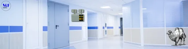 Factory Price IP65 Waterproof 3 Hrs Discharging Time LED Double Heads Rechargeable Emergency Light for School Hotel Basement Public Place