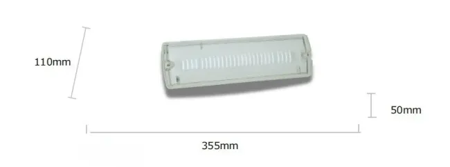 Factory Price Waterproof Fireproof Aluminum IP66 Hotel Hospital Shopping Mall Train Station School Supermarket LED Exit Escpe Emergency Light