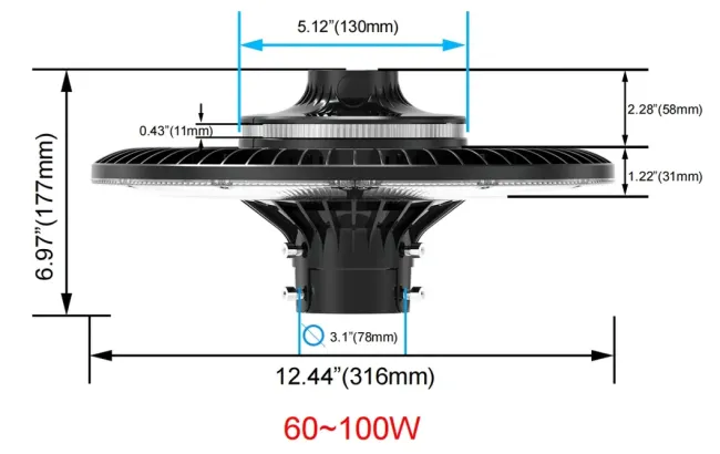 16+ Years Factory Ajustable 150W IP65 Built-in Waterproof 130lm/W Fairy Lawn Courtyard Landscape Park Yard Pathyway Street Post Top LED Garden Light