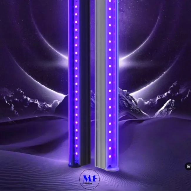 25W LED UV Light Tube front view showing professional design