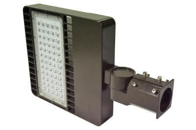 China 100W Aluminum LED Parking Lot Lighting IP65 Bracket For Square / Round Pole, wall for sale