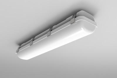 中国 IP65三防止LEDの照明設備をつける2ft 4ft 5ftの蒸気堅い照明設備防水LED 販売のため