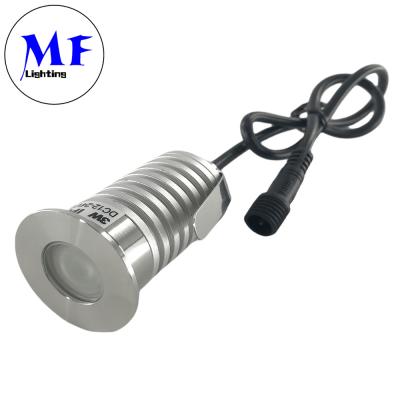 China LED Underground Lights 3W Waterproof Low Voltage LED Exterior Landscaper Light Outdoor Pathway Lighting for sale