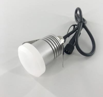 China Luces al aire libre impermeables del paso de 12V/24V IP67 LED, lámpara de la cubierta del LED, anillo de acrílico de la cara en venta