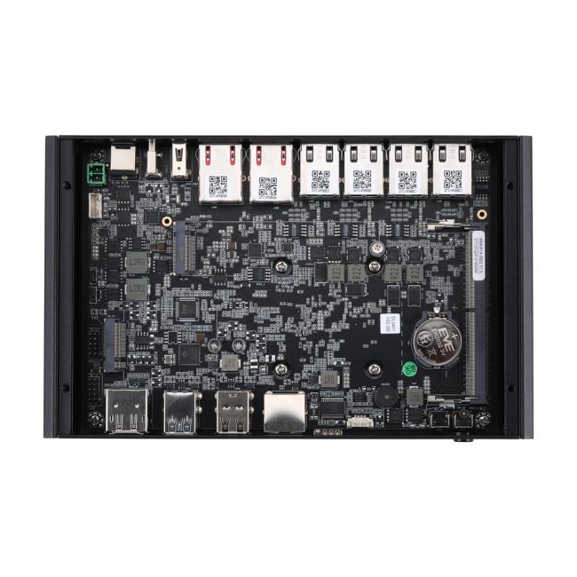 Mi100H6 Mini PC: Intel N100 Dual 10GbE Quad 2.5GbE LAN Firewall Router