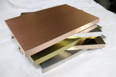 China 4X8 selló el acero inoxidable de la hoja del panel del panal para el panel de pared en venta