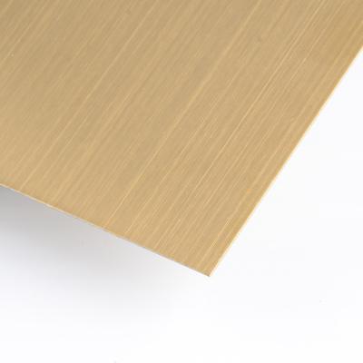 中国 ホテル0.8mmのポリ塩化ビニールのフィルムが付いている装飾的なステンレス鋼 シート4X8 販売のため