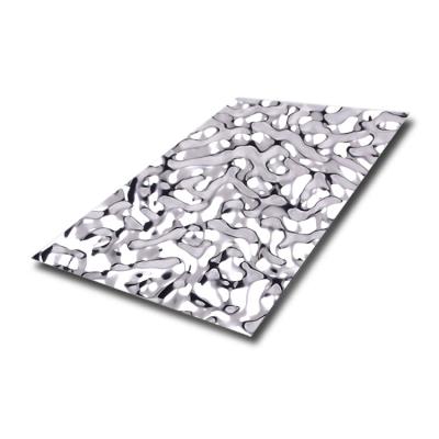 China 8k Water Ripple Stainless Steel Sheet for sale