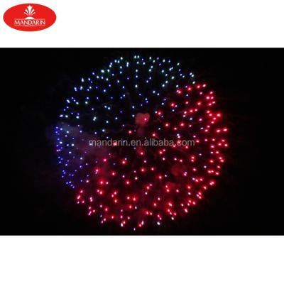 China 1.3g Professional Pyrotechnics Balls Aerial Salute Mortar Shell Fireworks for sale