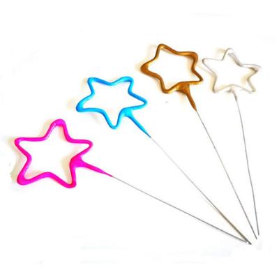 China Chinese Firework Sparkler Indoor Star Shaped Wedding Electric Sparklers for sale