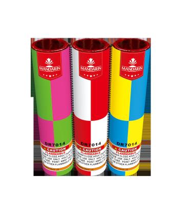 Chine tube de fumée 60S coloré, fusées de jour de fumée de noce à vendre