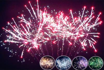China a exposição profissional dos fogos de artifício de 1.3g Un0335/100 tiros endurece fogos de artifício pelo ano novo à venda