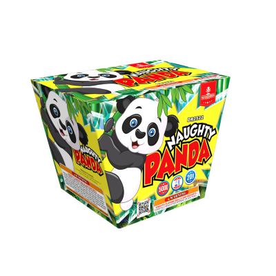 China 20 Shots Consumer Cake Fireworks 30*36*225mm 500G Panda Fireworks for sale