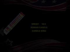 Un mandarino Roman Candle Fireworks di 5 colpi 0,032 pirotecniche personalizzabili di CBM