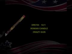 Pistola pazza Roman Candle Fireworks Pyrotechnics 140 colpi 10kg per l‘esportazione