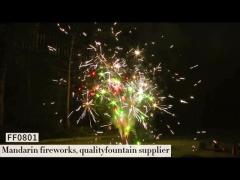 Fuochi d‘artificio freschi della fontana di pirotecnica del mandarino di Liuyang rispettosi dell‘ambiente