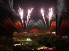 Fabbrica cinese all‘ingrosso pirotecnica professionale fuochi d‘artificio diurni torta colorata torta di fumo fuochi d‘artificio per la celebrazione