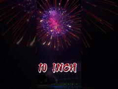 Fabbrica cinese 1.3G proiettori di proiettili fuochi d‘artificio pirotecnica Shell 2 3 4 5 6 7 8 10 pollici display fuochi d‘artificio in vendita