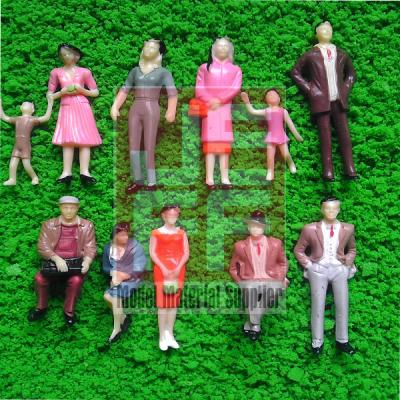China Scale Model figure,layout mini human ABS COLOR figure PC 1/25--1/200 for sale