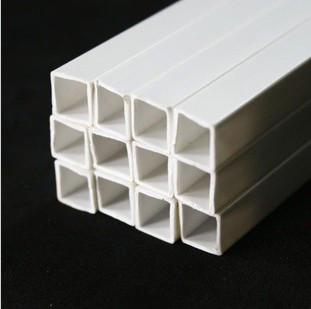 China SQUARE TUBE ABS Plastic pipe 50cm length DIA 3.0-10MM 3.0,4.0,5.0,6.0,8.0,10MM for sale