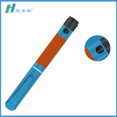 中国 プラスチックのインシュリンの携帯用ケースが付いている使い捨て可能なインシュリンのペン 販売のため