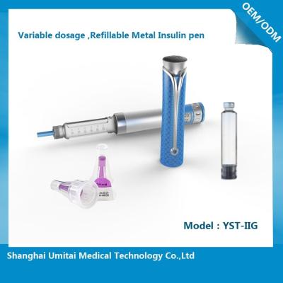 China Actuación larga de la pluma de la insulina de la diabetes que viaja para el diseño atractivo de los pacientes en venta