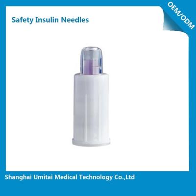 China Agujas de la pluma de la seguridad 4m m, aguja de la insulina 31g con el certificado de CFDA/del CE en venta
