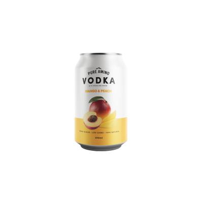 China Mix Alcoholische dranken in blik Cocktails Mango Perzik Fruit Aroma In blik Vodka Sauce Te koop