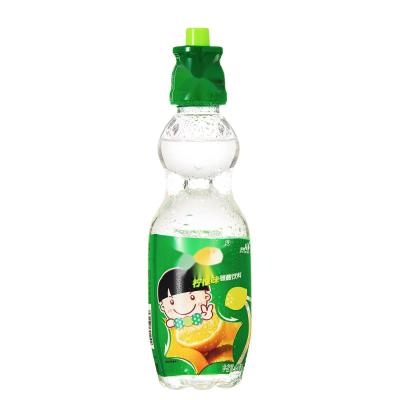 China Lemon Flavor 500ml Carbonated Beverage Bottling Low-Fat Low-Sugar OEM Carbonated Drinks for sale
