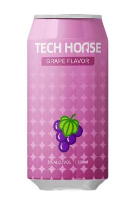 China OEM Beverage OEM Alcoholic Drink Grape Falvour 330ml 5% ALC/VOL Drink canning for sale