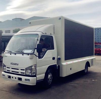 China Digital Mobile LED Billboard Truck Customized Waterproof for sale