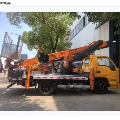China 24m Truck Mounted Aerial Work Platform 4X2 Aerial Platform Truck for sale