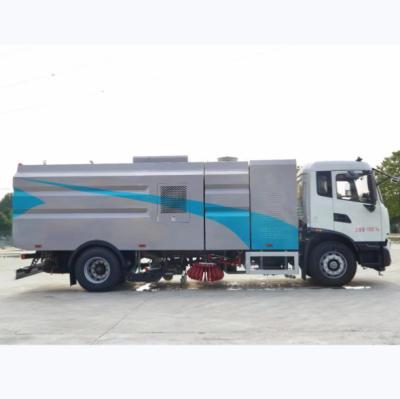 China Foton Fleet Road Sweeper Truck With Front/Rear Suspension 1115/1435 Mm for sale