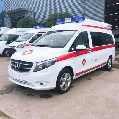 China Manual Transmission Emergency Ambulance Car With ABS And 2.2T Displacement Cheap Ambulance For Sale for sale
