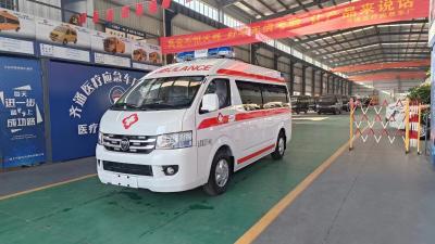 中国 Find cheap ambulance 5-6 Passengers In Cab Ambulance Truck For Sale 販売のため