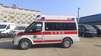 China China 4*2 Diesel Engine Emergency Ambulance Car GVW 3510 Kgs Ambulance For Vehicles à venda