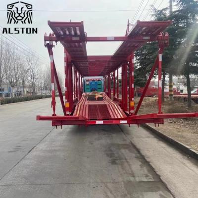 Китай Прицеп для грузовых автомобилей с стальной рамой на середине оси, прицеп для грузовых автомобилей с двумя этажами продается