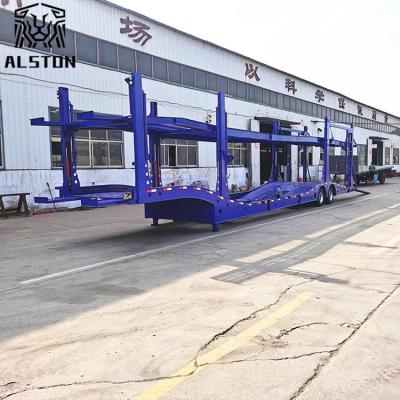 China 6-8 Position Car Carrier Trailer, Double Deck Vehicle Transport Semi-Trailer for sale
