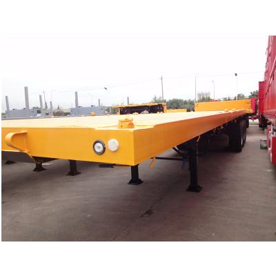 Китай Сверхмощный 20ft 40ft планшетный контейнера трейлер Semi продается