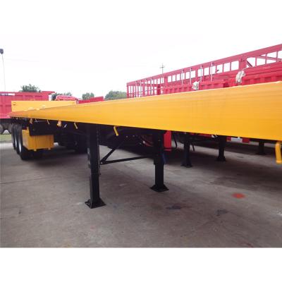 Китай Сверхмощный 20ft 40ft планшетный контейнера трейлер Semi продается