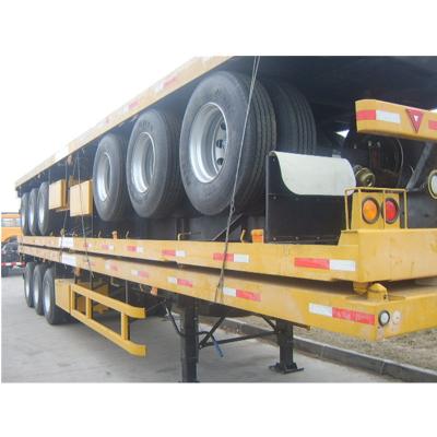 Китай Сверхмощный 20ft 40ft планшетный контейнера трейлер Semi продается